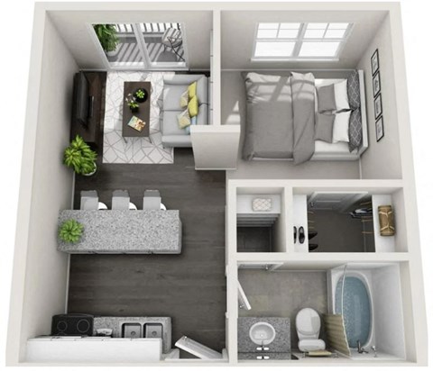 100 Rose Garden Lane Studio-3 Beds Apartment for Rent - Photo Gallery 37